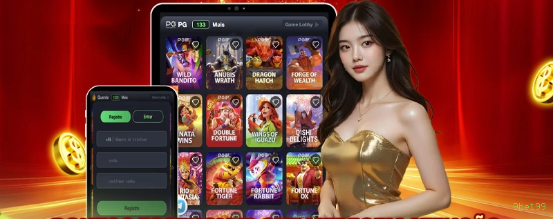 Controles de paJogonto e BRL em 9bet99